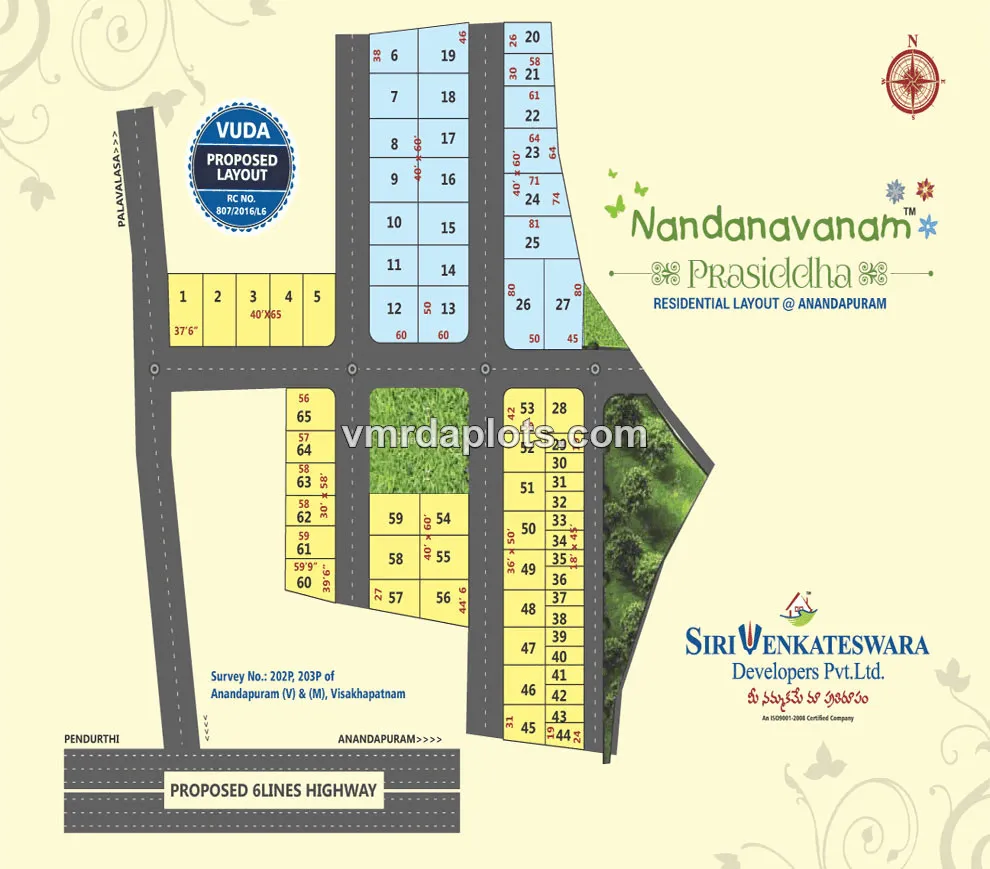 VMRDA LAYOUTS IN ANANDAPURAM - ANANDAPURAM - image 2